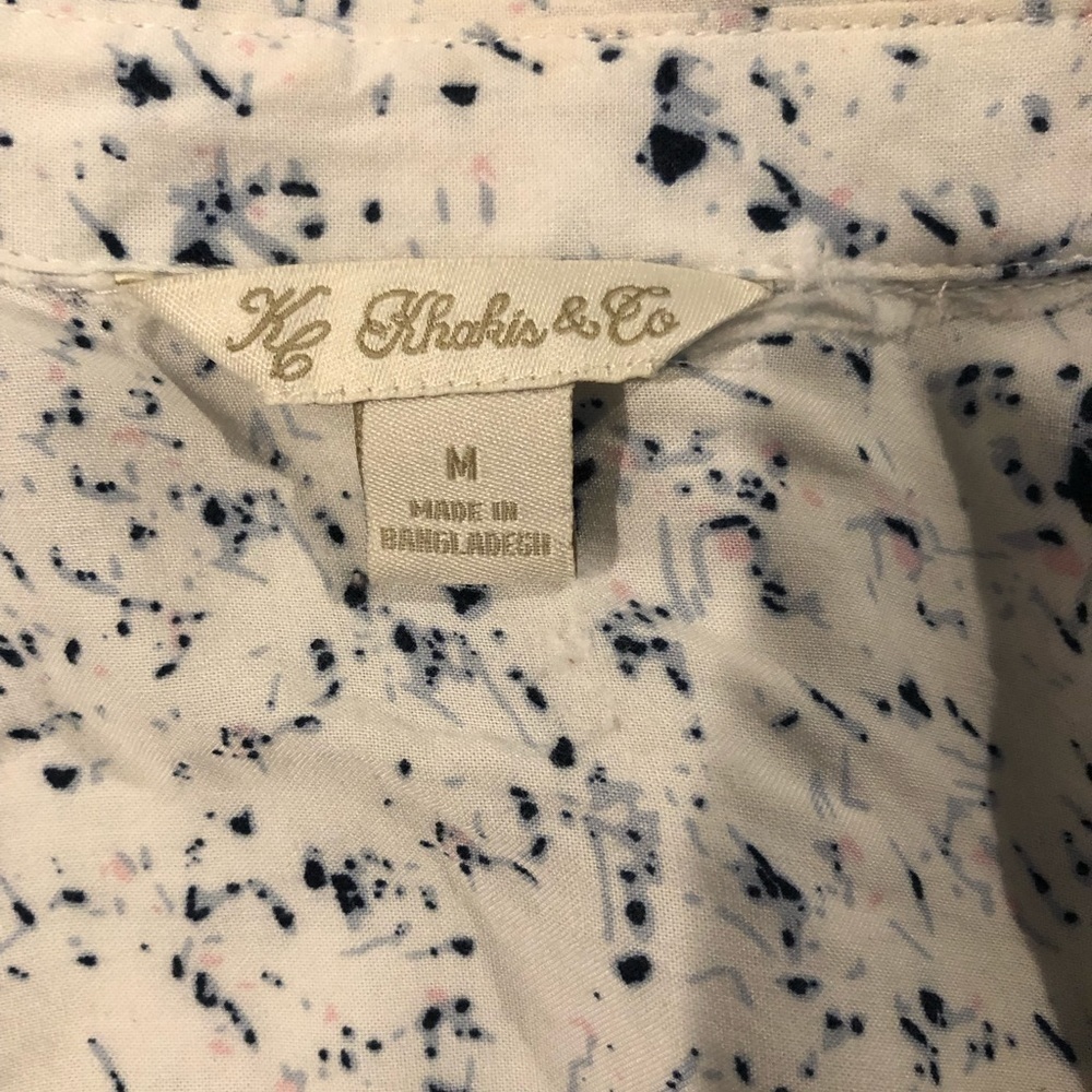 Khaki & Co. Long sleeve oversized button up shirts medium/large - Picture 5 of 10